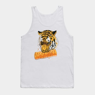 Tiger Eating Greggs Tank Top